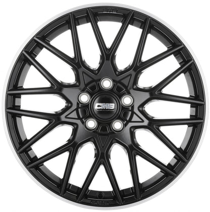 CMS C25 diamond rim black Alufelge 7x17 Zoll ET32 LK 4x108 ML65.1 – Bild 2
