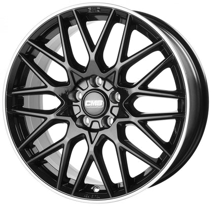 CMS C25 diamond rim black Alufelge 7x17 Zoll ET32 LK 4x108 ML65.1 – Bild 3