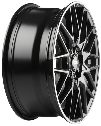 CMS C25 diamond rim black Alufelge 8x19 Zoll ET45 LK 5x114.3 ML66.1 – Bild 3