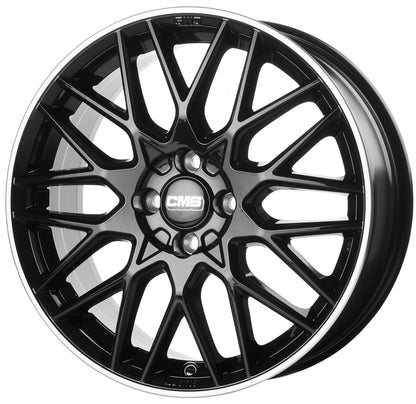 CMS C25 diamond rim black Alufelge 8x19 Zoll ET45 LK 5x114.3 ML66.1 – Bild 6