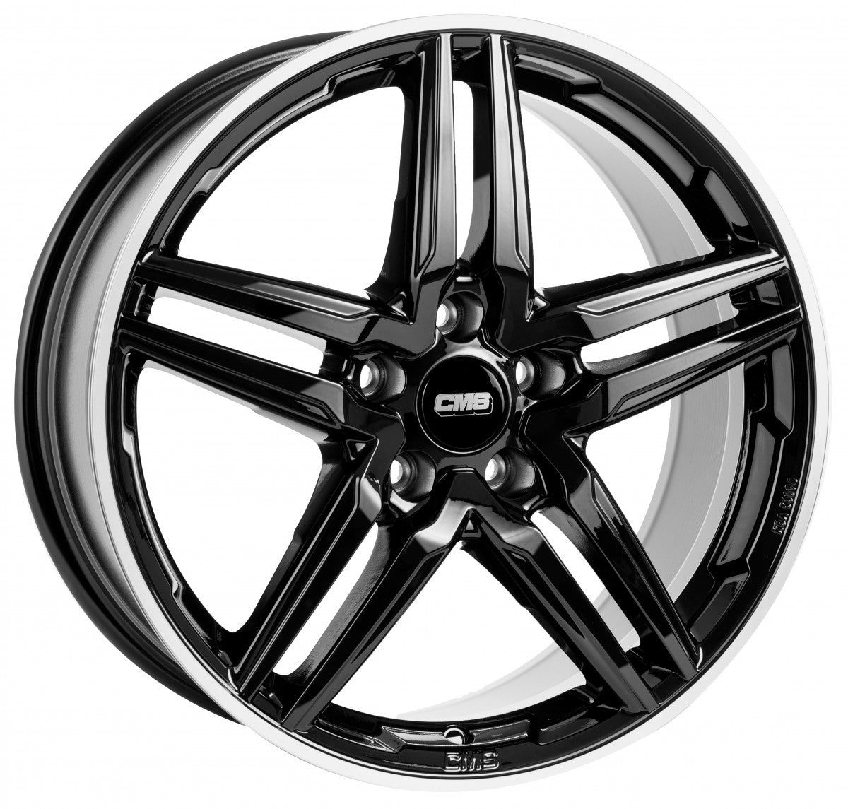 CMS C29 diamond rim black 7.5x17 ET47 - LK5/112 ML66.5