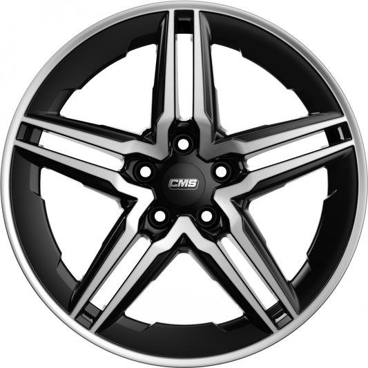 CMS C29-Aero diamond black gloss 7.5x18 ET50 - LK5/108 ML63.4