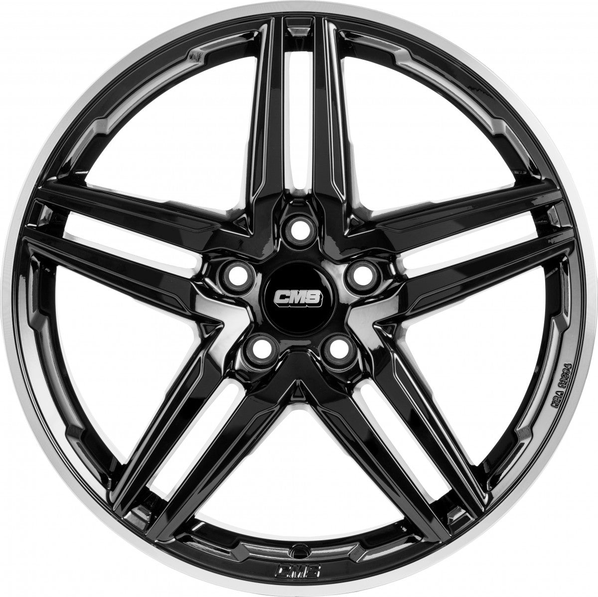 CMS C29 diamond rim black 8x18 ET45 - LK5/114.3 ML67.2