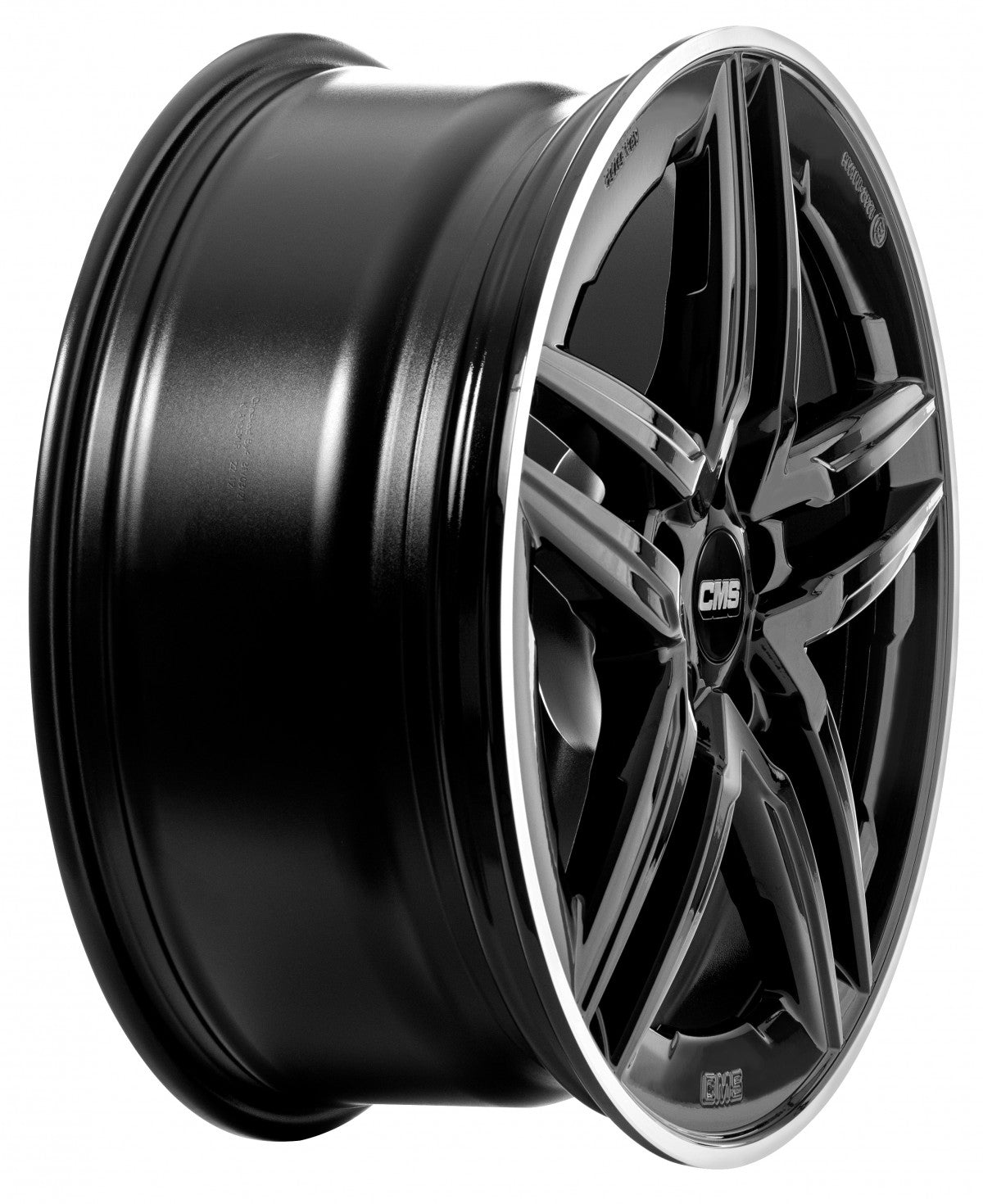 CMS C29-Aero diamond rim black Alufelge 8x19 Zoll ET34 LK 5x112 ML66.5 – Bild 4