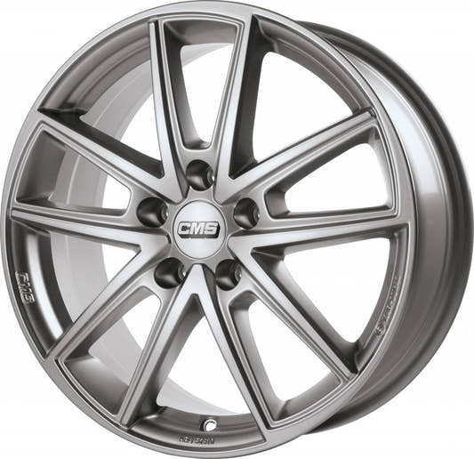 CMS C30 racing silver Alufelge 7x17 Zoll ET35 LK 5x114.3 ML66.1