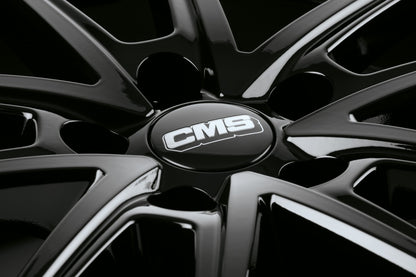 CMS C30 complete black gloss 7x17 ET47.5 - LK5/108 ML63.4