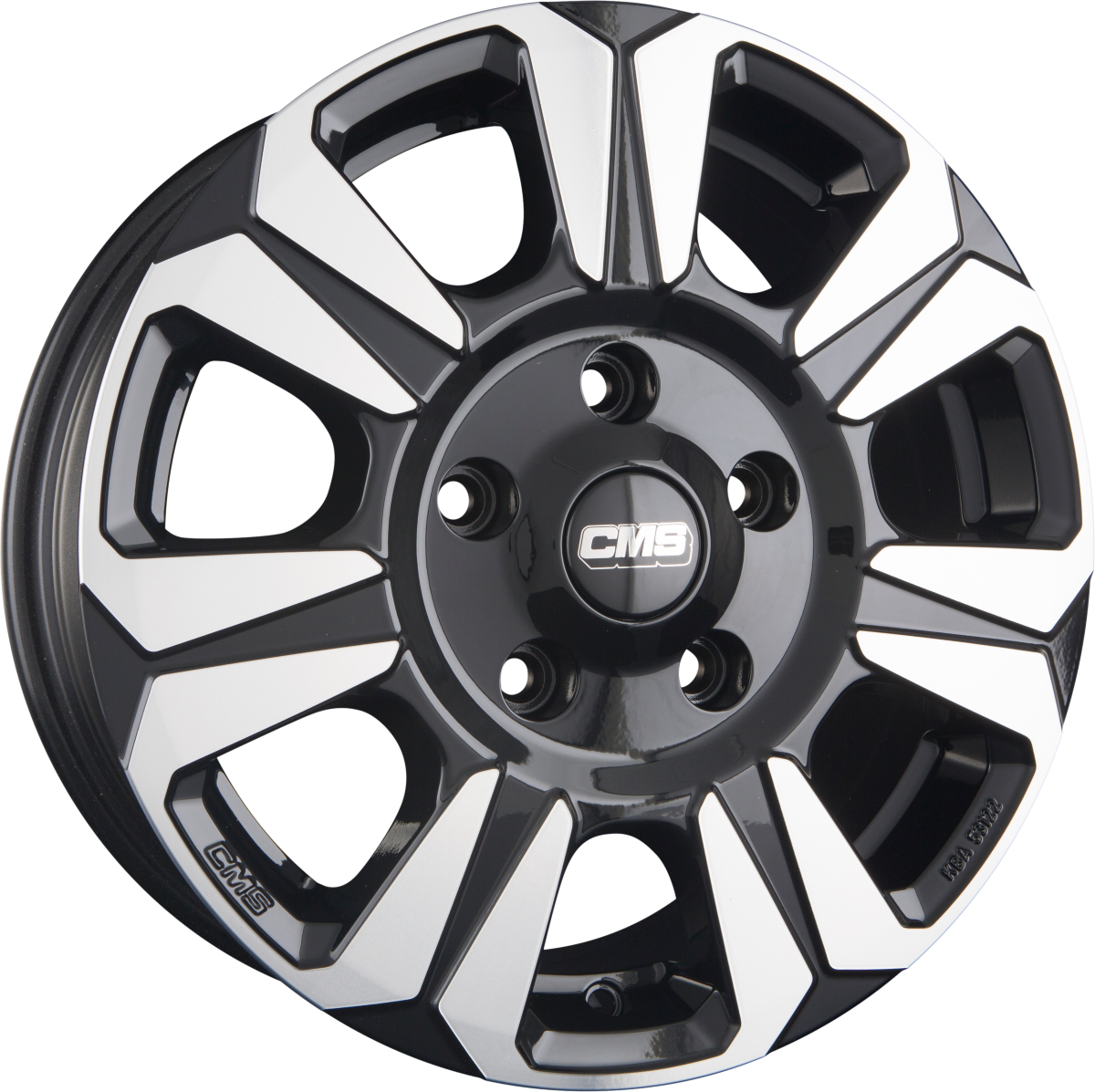 CMS C31 diamond black Alufelge 6.5x16 Zoll ET60 LK 5x130 ML78.1 – Bild 8
