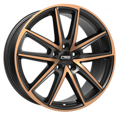 CMS C30 diamond black copper Alufelge 8x18 Zoll ET55 LK 5x108 ML63.4