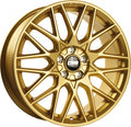 CMS C25 complete gold gloss Alufelge 9x20 Zoll ET20.1 LK 5x112 ML66.5