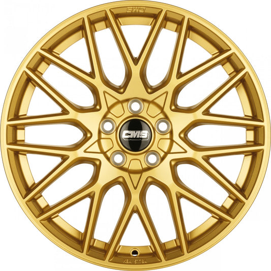 CMS C25 complete gold gloss 9x20 ET33 - LK5/112 ML66.5