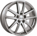 CMS C30 racing silver Alufelge 7x17 Zoll ET43.5 LK 5x114.3 ML67.2