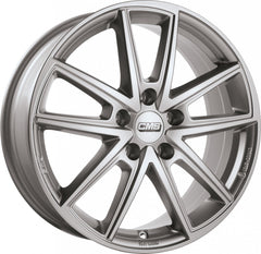 CMS C30 racing silver Alufelge 7x17 Zoll ET43.5 LK 5x114.3 ML67.2