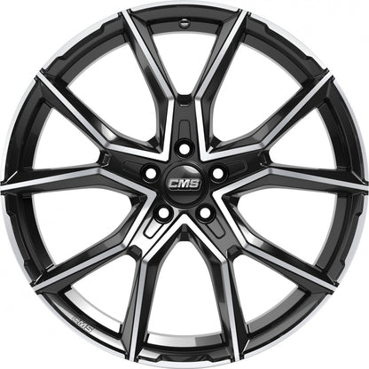 CMS C33 diamond black 8x19 ET47 - LK5/112 ML66.5