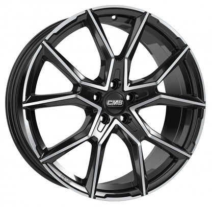 CMS C33 diamond black 8.5x20 ET30 - LK5/112 ML66.5