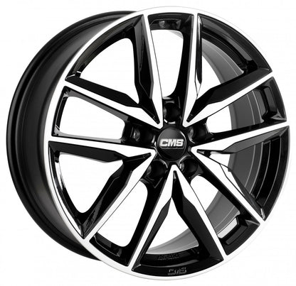 CMS C28 diamond black 8x20 ET43 - LK5/112 ML66.5