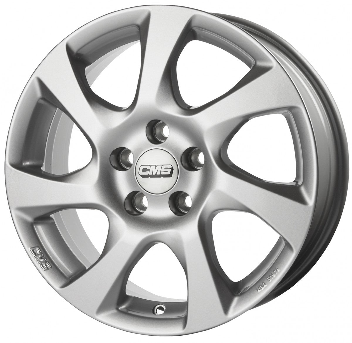 CMS C24 silver Alufelge 6.5x16 Zoll ET45 LK 4x100 ML67.2 – Bild 3