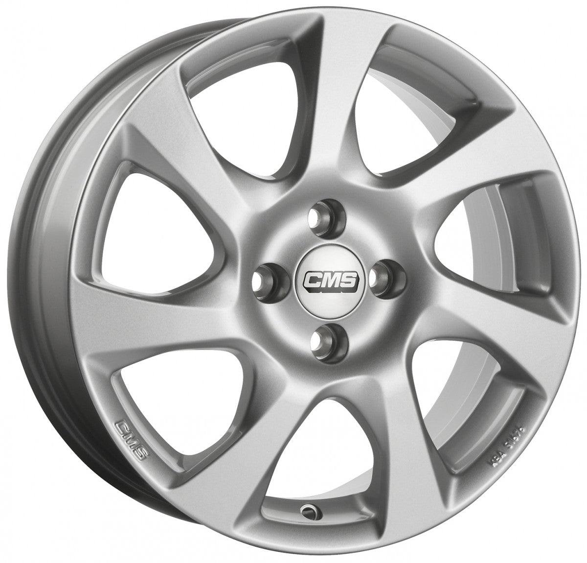 CMS C24 silver Alufelge 6.5x16 Zoll ET45 LK 4x100 ML67.2 – Bild 7