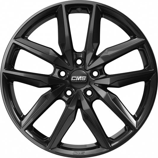 CMS C28 complete black gloss 7.5x19 ET51 - LK5/108 ML63.4