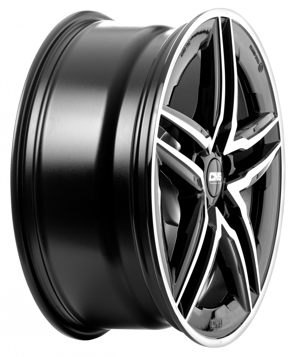 CMS C29-Aero diamond black gloss Alufelge 8.5x19 Zoll ET35 LK 5x114.3 ML64.1 – Bild 4