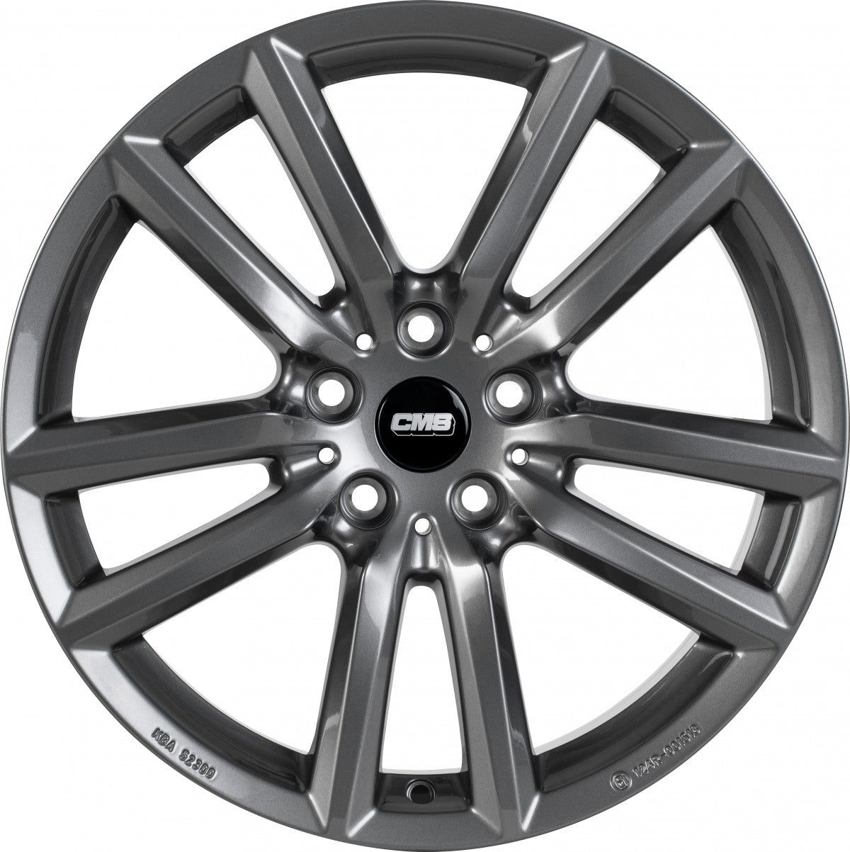 CMS C27 titan gloss Alufelge 8x18 Zoll ET35 LK 5x114.3 ML60.1 – Bild 2