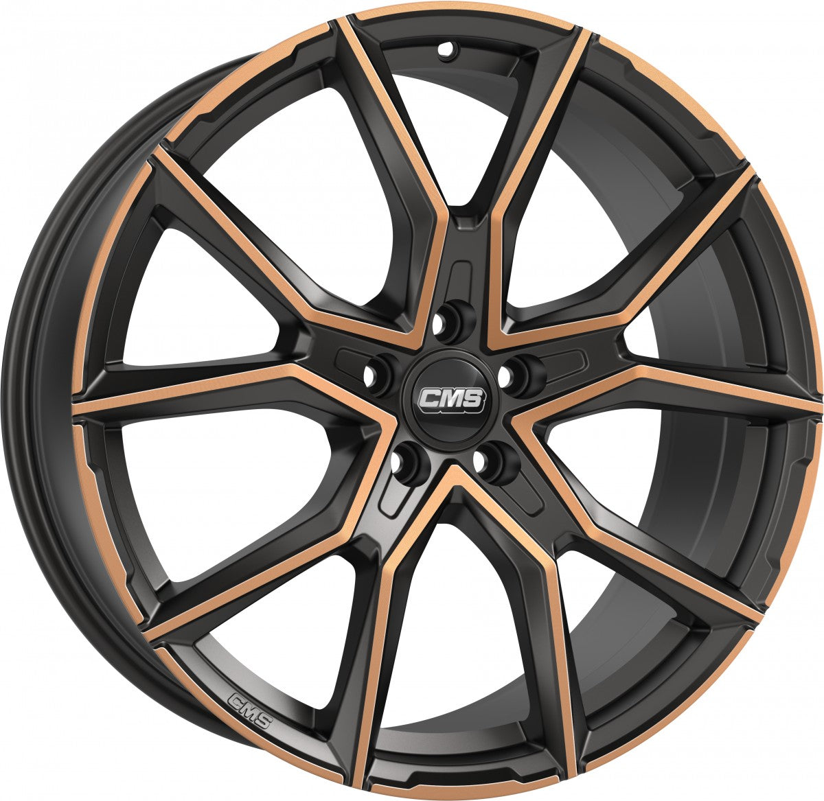 CMS C33 diamond black copper 8x18 ET37 - LK5/114.3 ML67.2