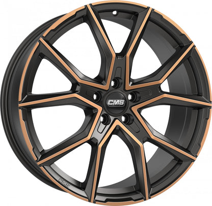 CMS C33 diamond black copper 8x18 ET37 - LK5/114.3 ML67.2