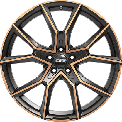 CMS C33 diamond black copper 8x18 ET37 - LK5/114.3 ML67.2