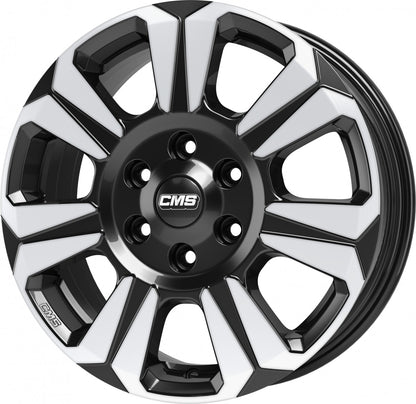 CMS C31 diamond black 6.5x17 ET60 - LK5/130 ML89.1