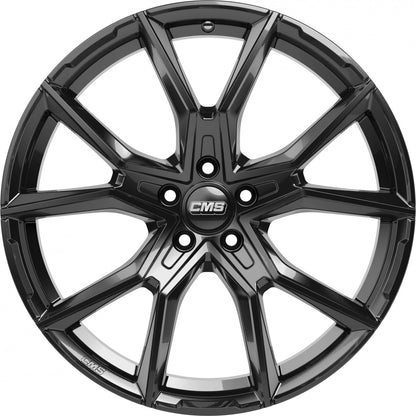 CMS C33 complete black gloss 8.5x20 ET30 - LK5/112 ML66.5