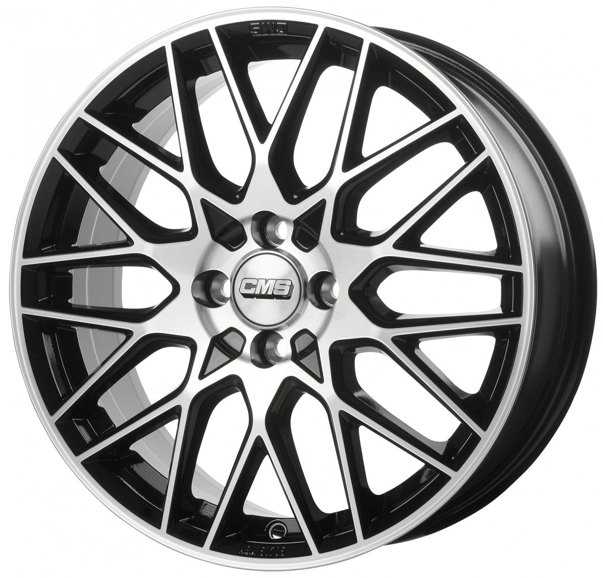CMS C25 diamond black 8.5x19 ET52 - LK5/112 ML57.1