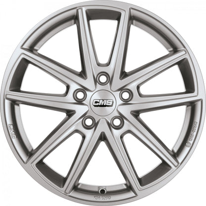 CMS C30 racing silver 7.5x19 ET38 - LK5/112 ML57.1