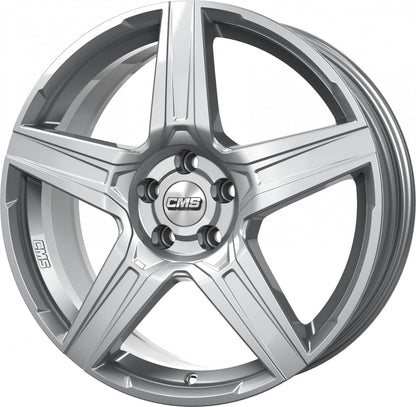 CMS C34 racing silver 7.5x18 ET51 - LK5/114.3 ML67.2