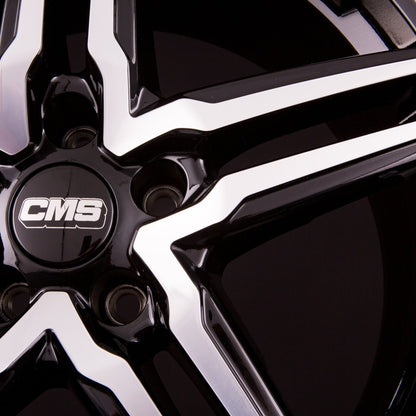 CMS C29 diamond black gloss Alufelge 8x18 Zoll ET45 LK 5x112 ML57.1 – Bild 7