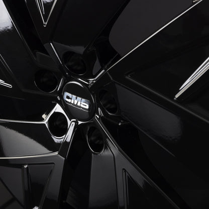 CMS C32-Aero complete black gloss Alufelge 7x18 Zoll ET47.5 LK 5x108 ML63.4 – Bild 6