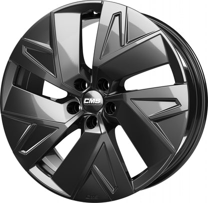CMS C32-Aero complete black gloss Alufelge 7x18 Zoll ET47.5 LK 5x108 ML63.4 – Bild 3