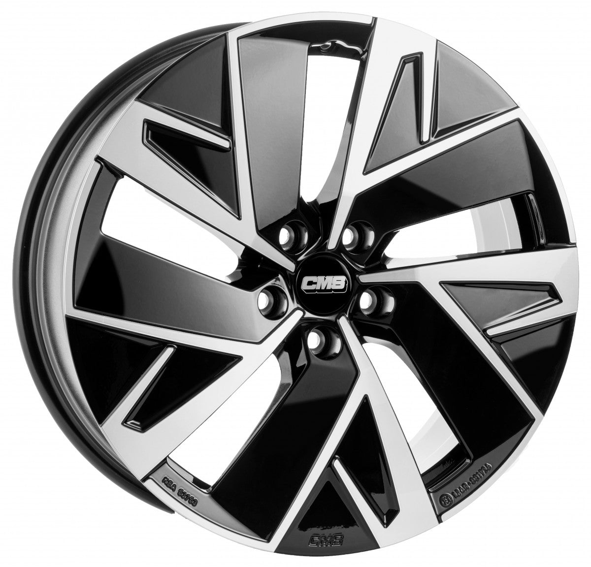 CMS C32-Aero diamond black Alufelge 7x18 Zoll ET45 LK 5x114.3 ML67.2