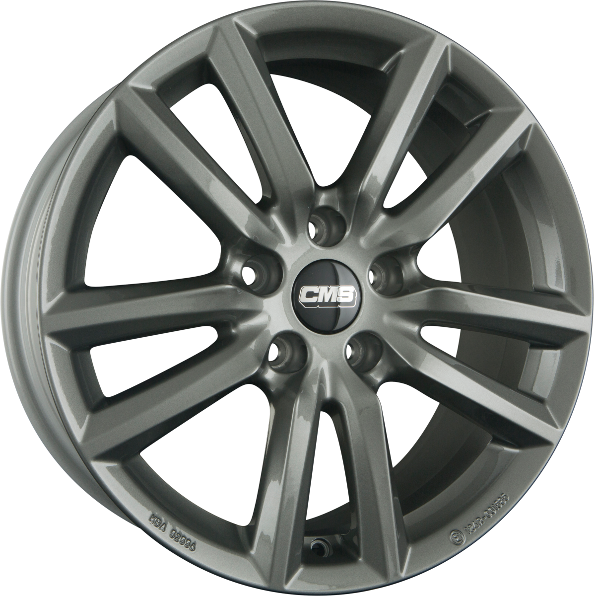 CMS C27 titan gloss Alufelge 7.5x18 Zoll ET40 LK 5x112 ML57.1 – Bild 5