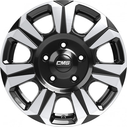 CMS C31 diamond black 6.5x17 ET60 - LK5/130 ML78.1