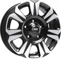 CMS C31 diamond black Alufelge 7.5x18 Zoll ET58 LK 5x130 ML78.1