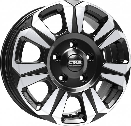 CMS C31 diamond black 7.5x18 ET60 - LK5/130 ML89.1