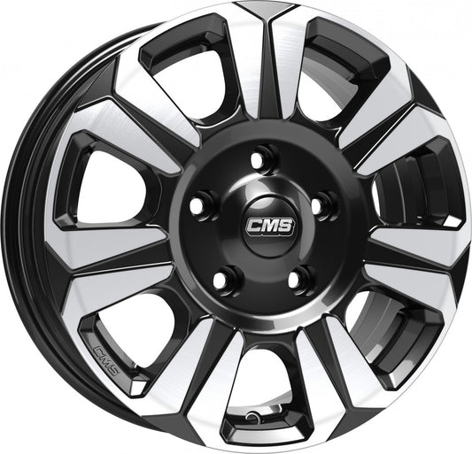 CMS C31 diamond black 7.5x18 ET55 - LK5/160 ML65.1