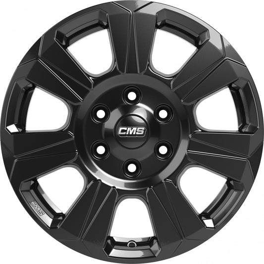 CMS C31 complete black gloss 7.5x18 ET52 - LK6/139.7 ML92.4