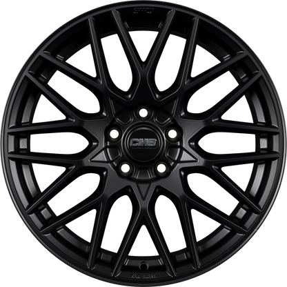 CMS C25 complete matt black Alufelge 7x17 Zoll ET49 LK 5x112 ML57.1 – Bild 4