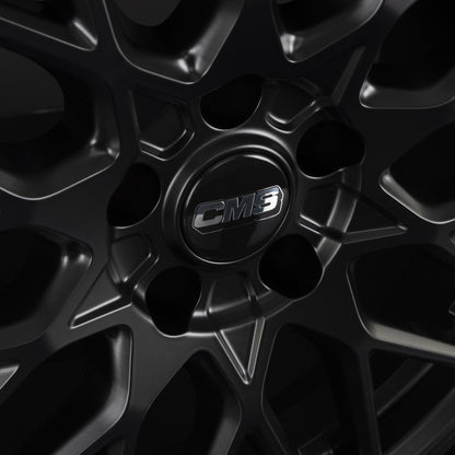 CMS C25 complete matt black Alufelge 7x17 Zoll ET49 LK 5x112 ML57.1 – Bild 6