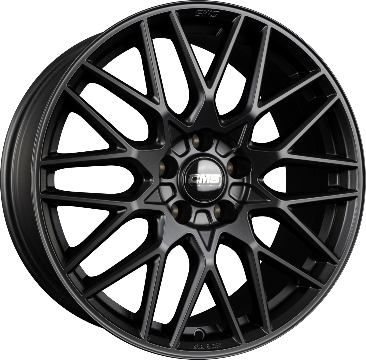 CMS C25 complete matt black Alufelge 7.5x18 Zoll ET37 LK 5x114.3 ML67.2 – Bild 5