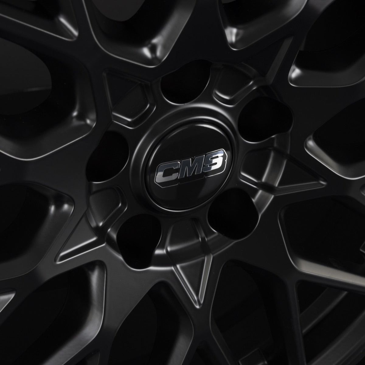CMS C25 complete matt black Alufelge 7.5x18 Zoll ET37 LK 5x114.3 ML67.2 – Bild 6