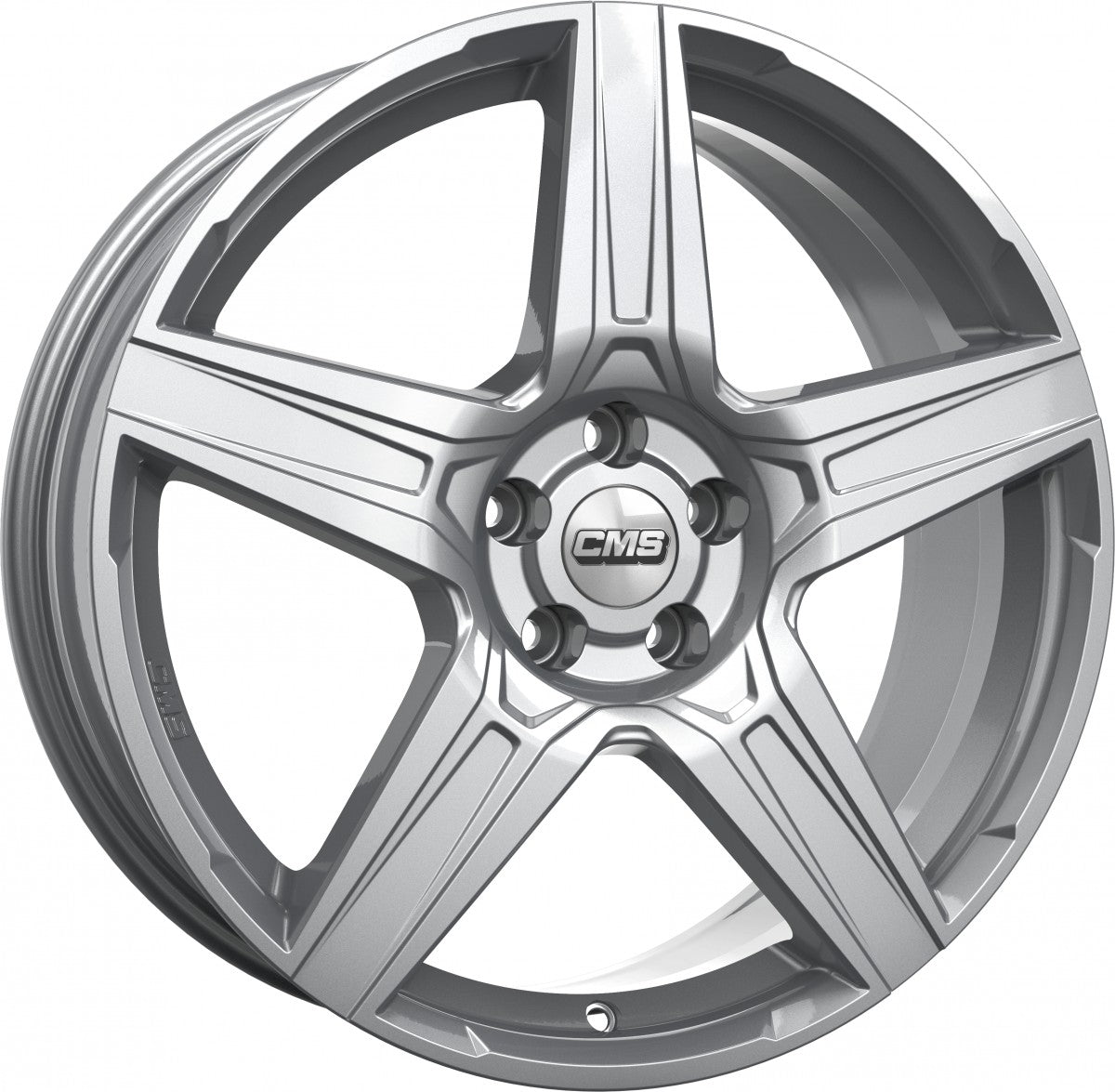CMS C34 racing silver 7.5x18 ET40 - LK5/112 ML57.1