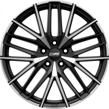CMS C36 diamond matt black 8.5x20 ET30 - LK5/112 ML66.5