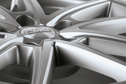 CMS C30 racing silver 7x17 ET43 - LK5/112 ML57.1