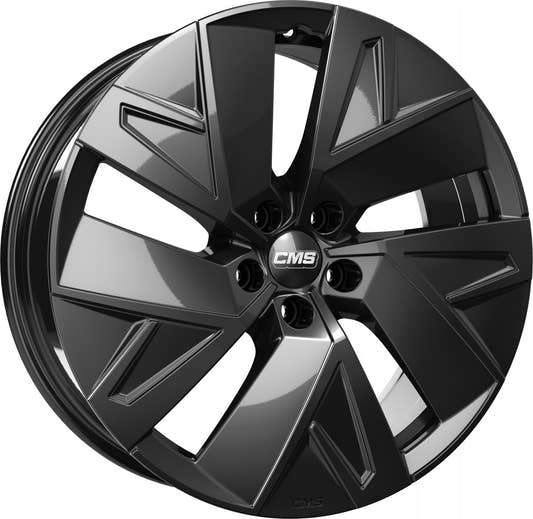 CMS C32-Aero complete black gloss 7.5x18 ET44 - LK5/108 ML65.1